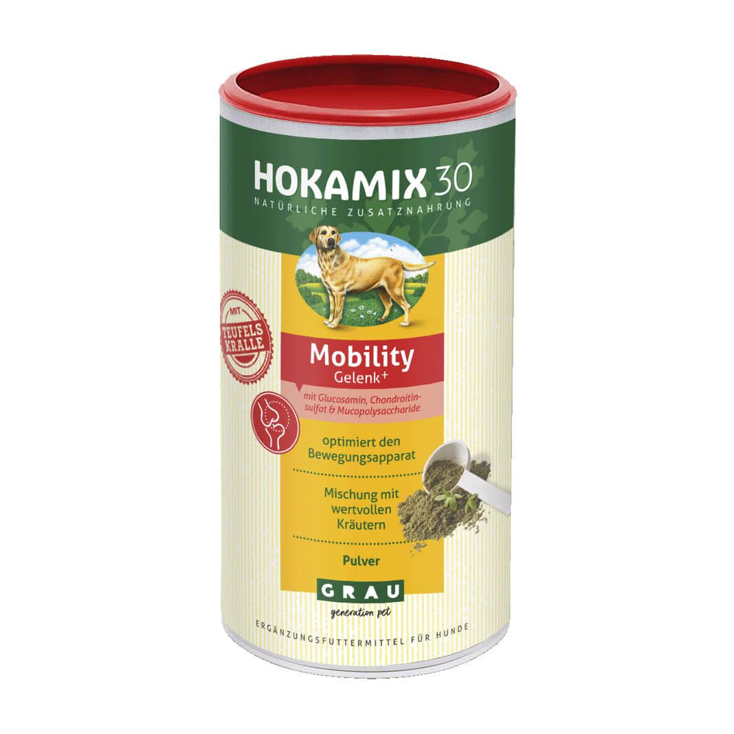 Grau Hund Hokamix30 Mobility Pulver | 750 g