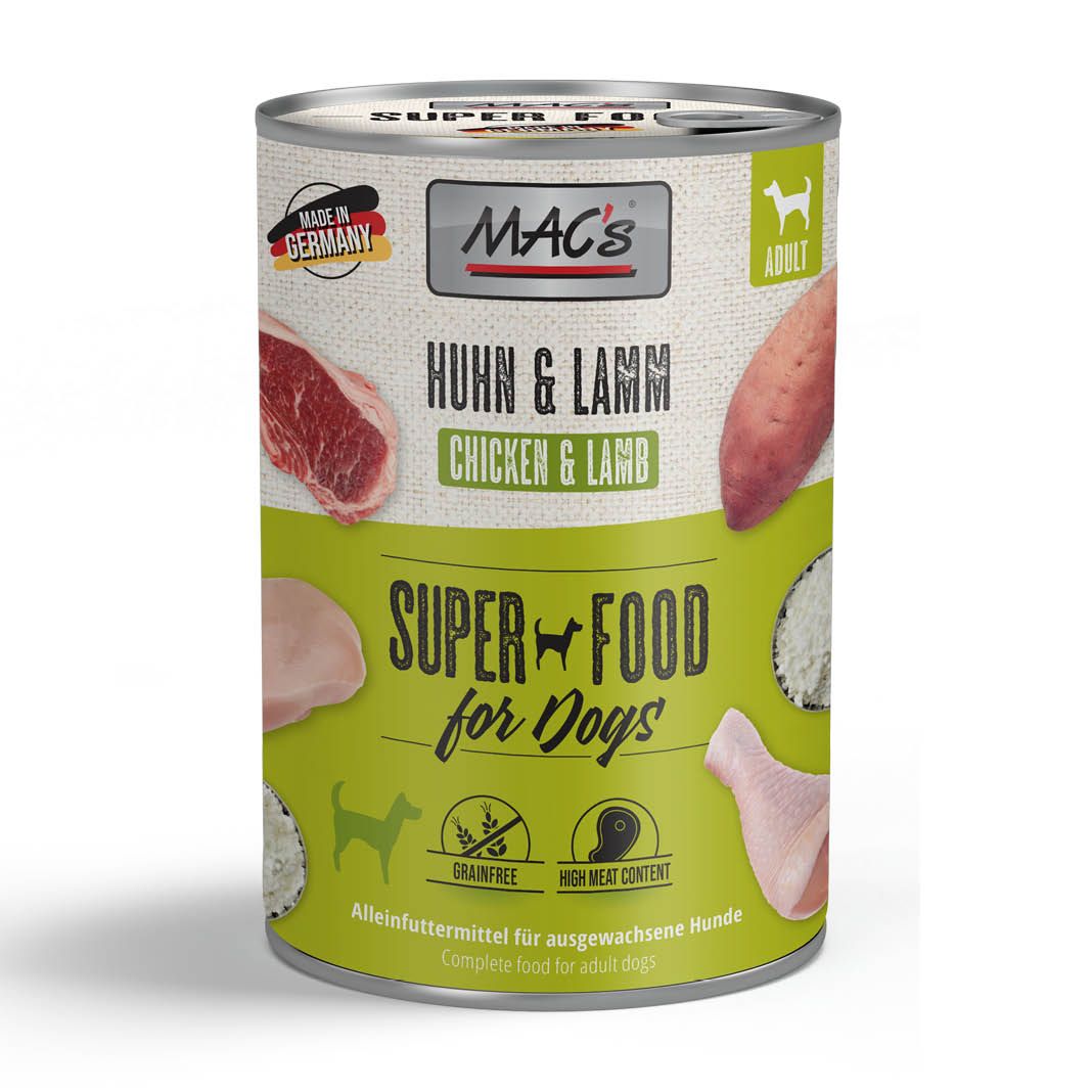 MAC's - Dog - Huhn & Lamm | 12 x 400 g