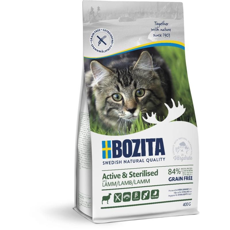 Bozita Active & Sterilised Grain free Lamb | 400 g