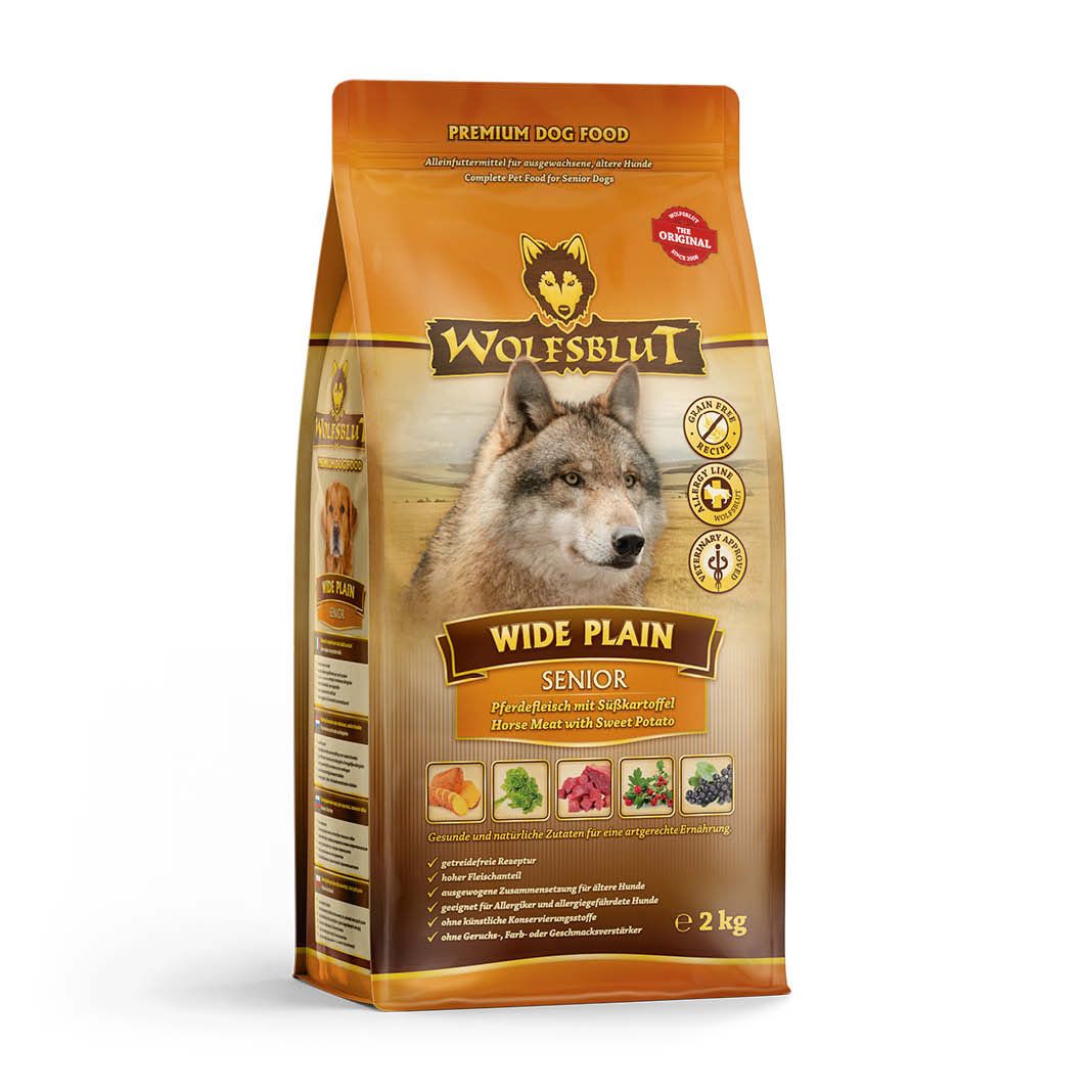 Wolfsblut Wide Plain Senior - Pferd & Süßkartoffel | 2 kg