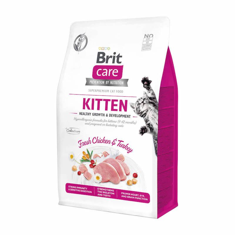 Brit Care - Cat - Getreidefrei - Kätzchen - Gesundes Wachstum & Entwicklung | 400 g