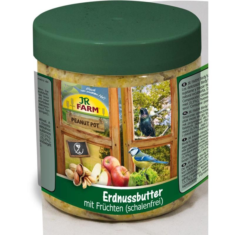 JR FARM Peanut Pot Erdnussbutter mit Früchten | 400 g