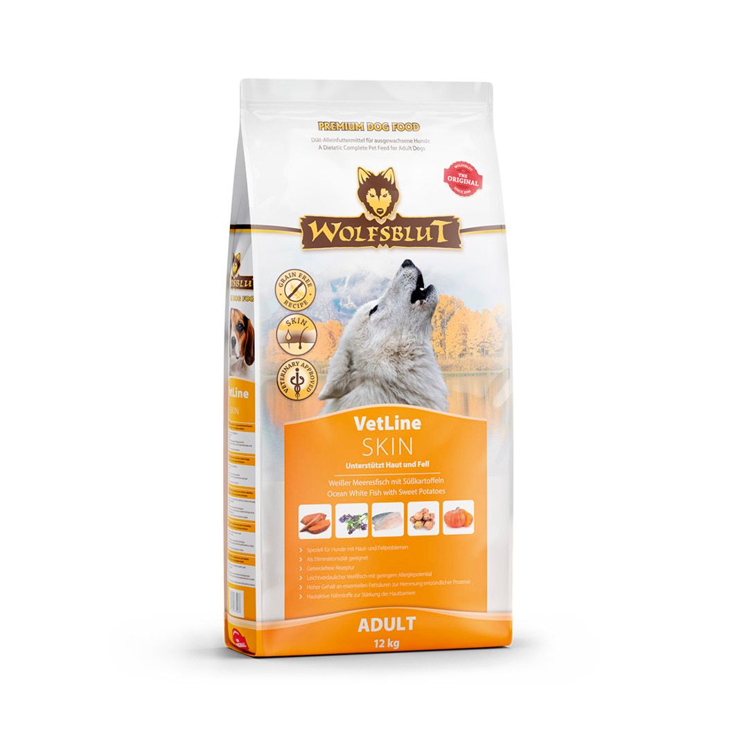 Wolfsblut VetLine Trockenfutter Skin | 12 kg