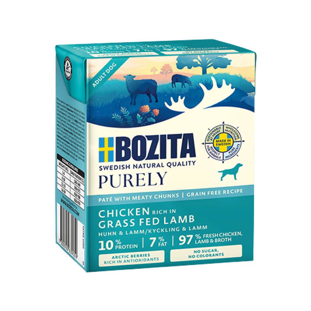 Bozita Purely Paté mit Huhn & Lamm | 6 x 370 g Bozita Purely Paté