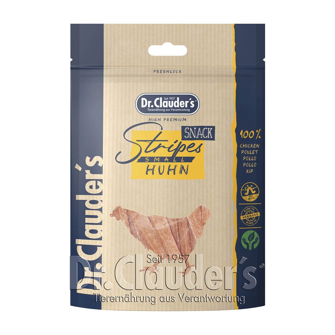 Dr. Clauder's Hühnerfleisch Stripes Small | 80 g