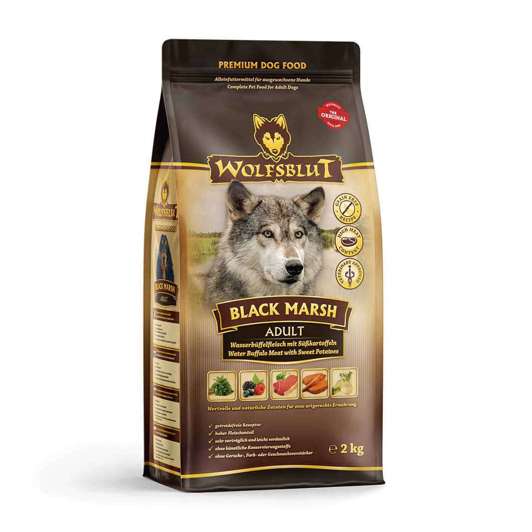 Wolfsblut Black Marsh Adult - Wasserbüffel mit Süßkartoffel | 2 kg