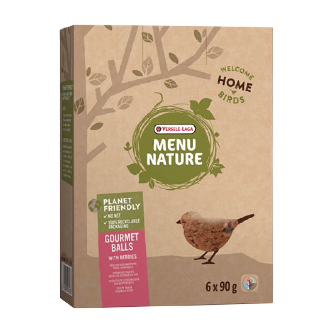 Versele Laga Menu Nature Gourmet balls with Berries x6 - ohne Netz | 540 g