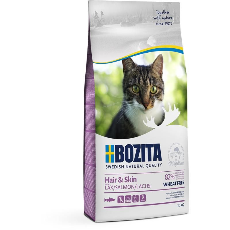 Bozita Hair & Skin Wheat free Salmon | 10 kg