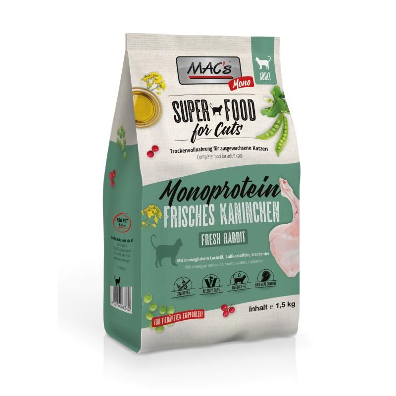 MAC's - Cat - Adult Mono Kaninchen | 1,5 kg
