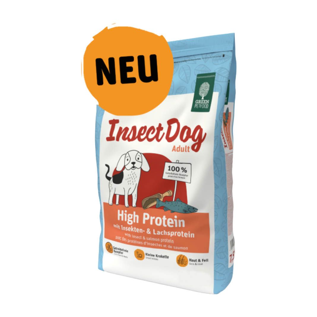 Green Petfood InsectDog High Protein | 5 x 900 g
