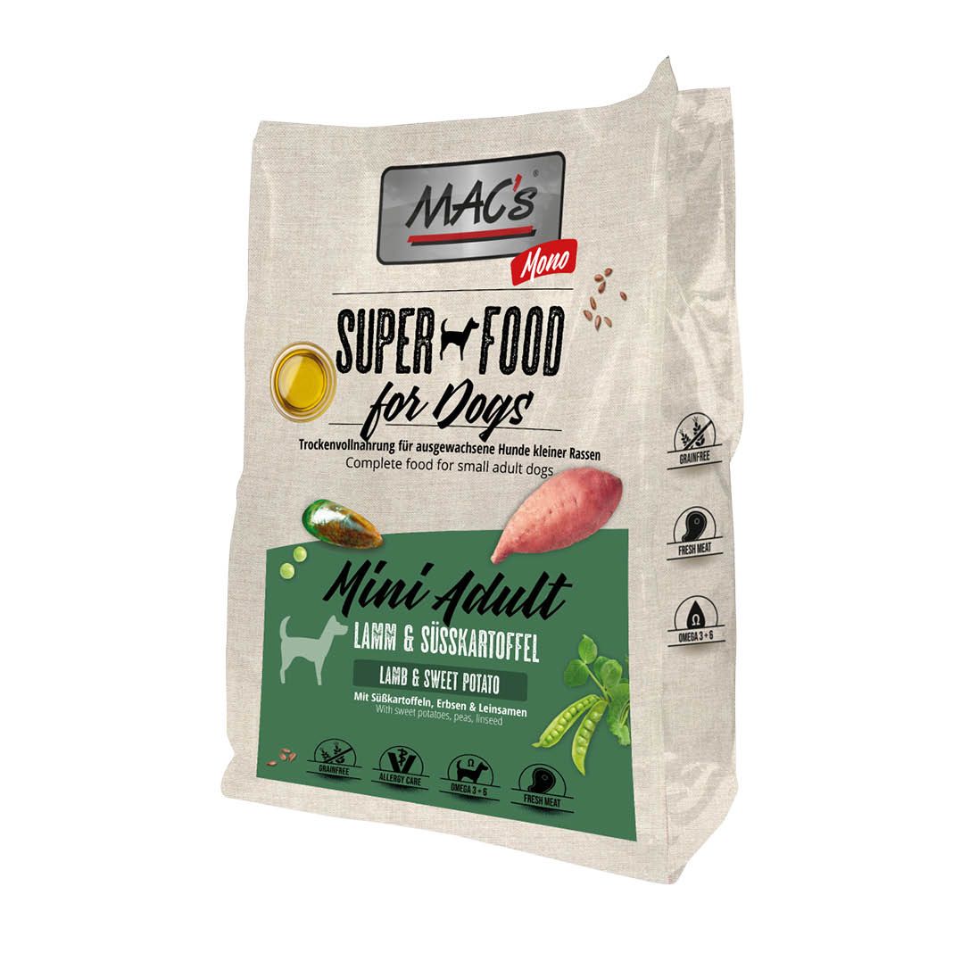 MAC's - Dog - Mono Mini Adult Lamm | 4 x 3 kg