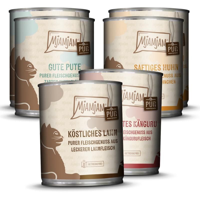 MjAMjAM Cat - Mixpaket V - Purer Fleischgenuss