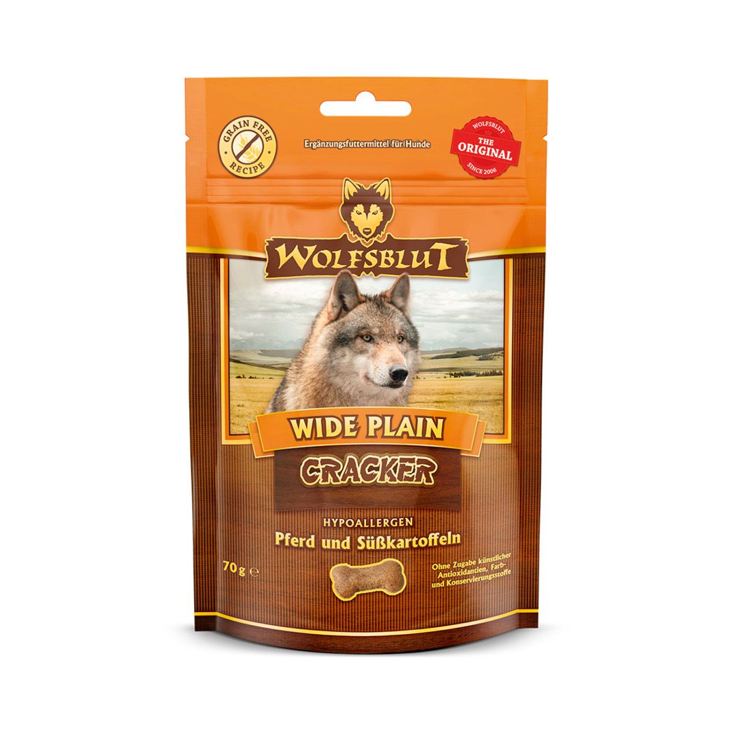Wolfsblut Cracker Wide Plain Pferd | 70 g