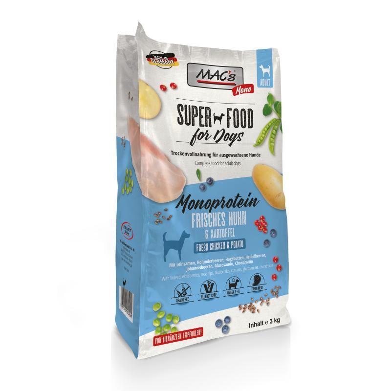 MAC's - Dog - Mono Huhn | 3 kg