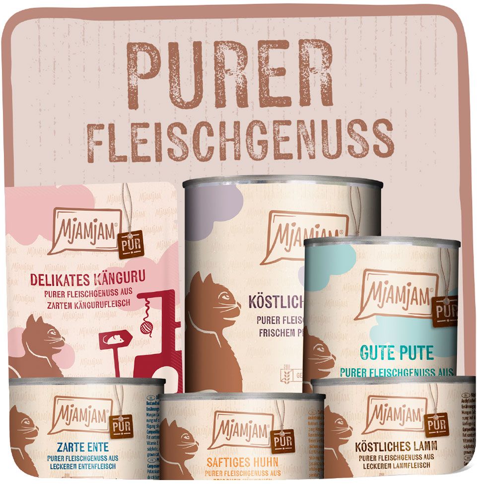 MjAMjAM - Katze - Purer Fleischgenuss