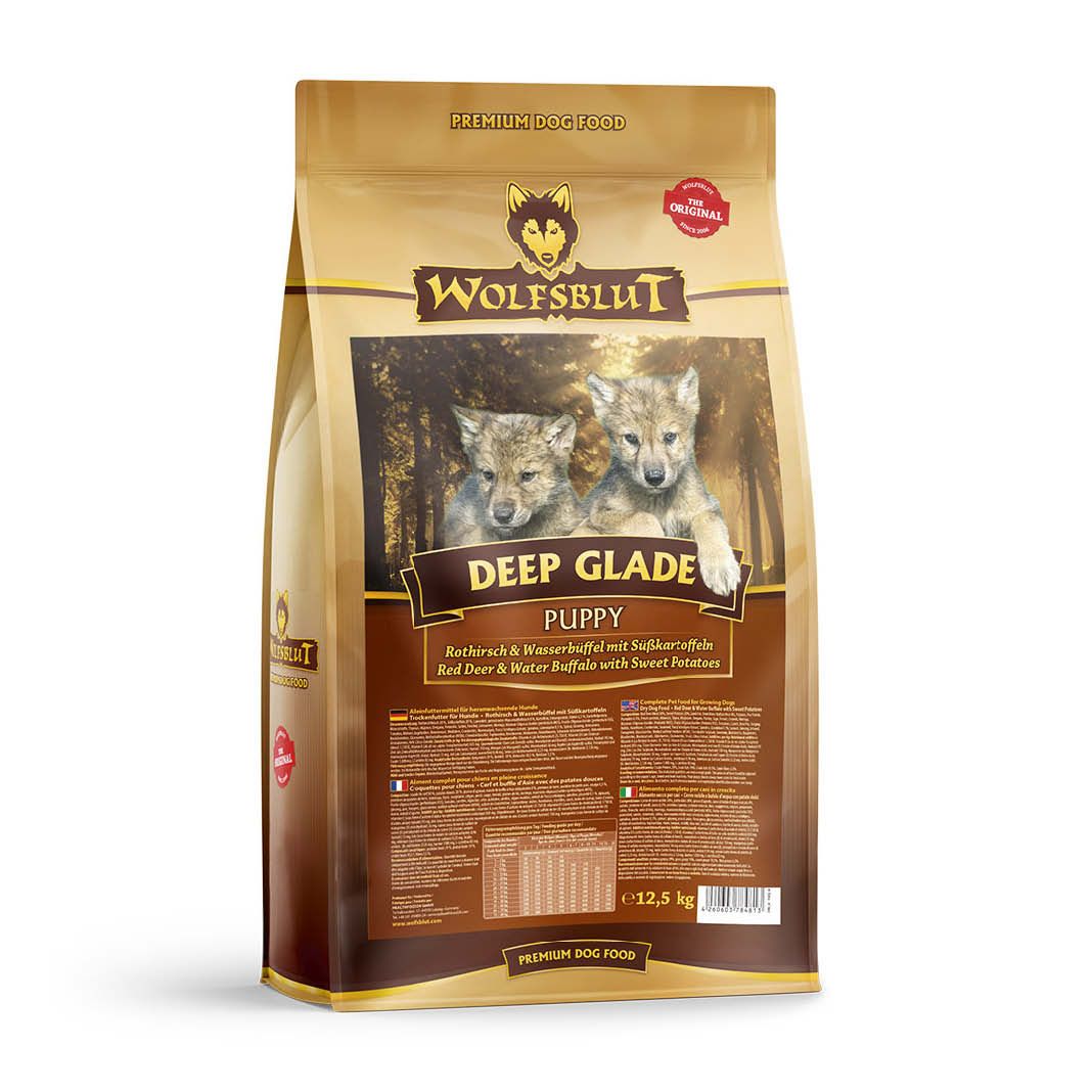 Wolfsblut Deep Glade Puppy - Rothirsch und Wasserbüffel | 2 x 12,5 kg