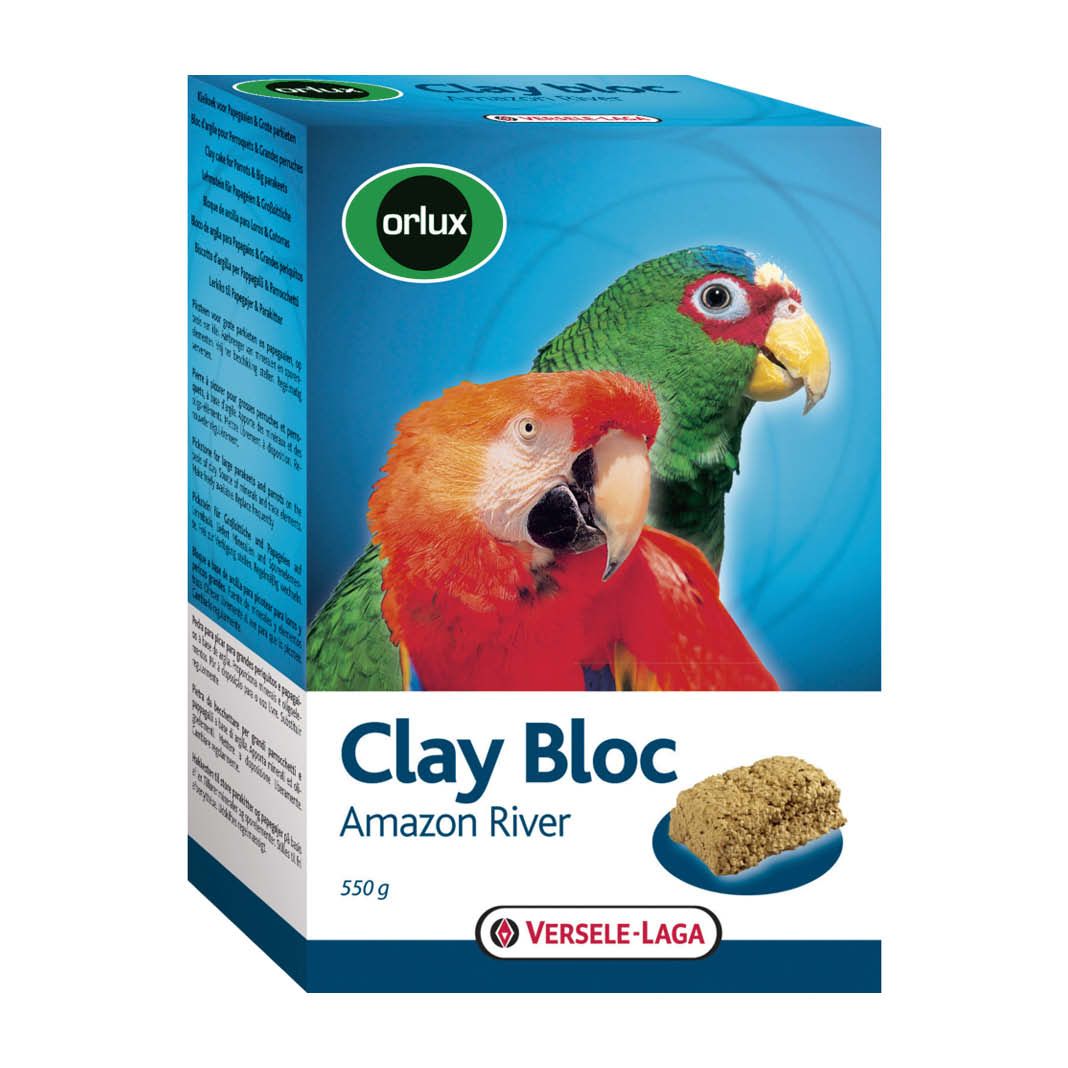 Versele Laga Orlux Clay Bloc Amazon River | 6 x 550 g