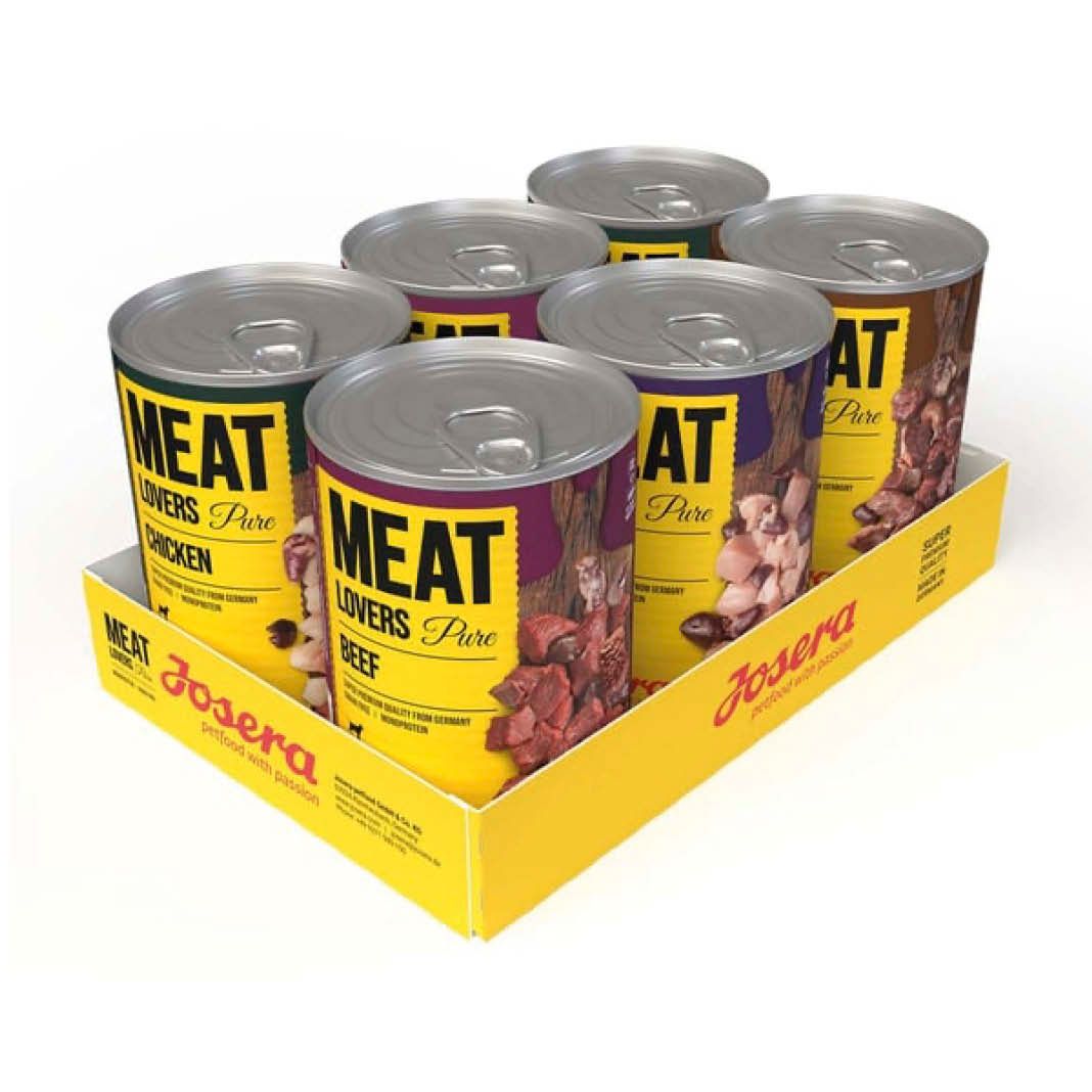 Josera Meat Lovers Pure Multipack | 6 x 400 g