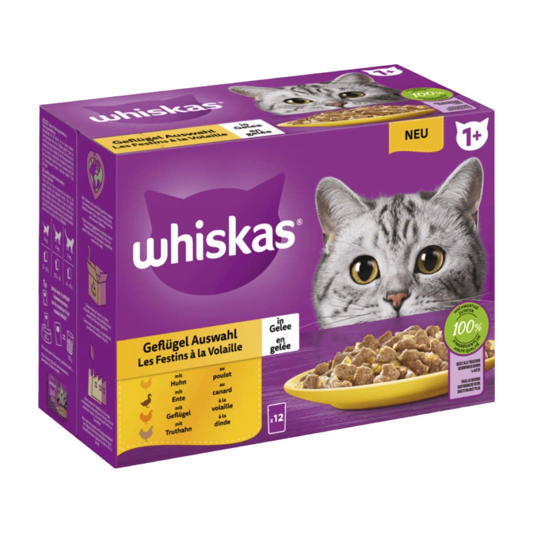 Whiskas cat food wet sale