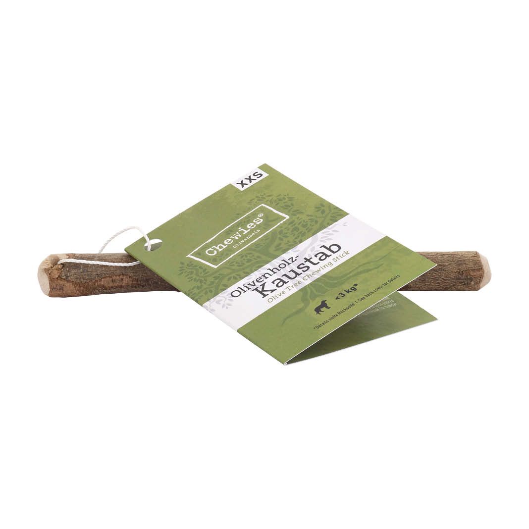 Chewies Olivenholz-Kaustab XXS | 30 g