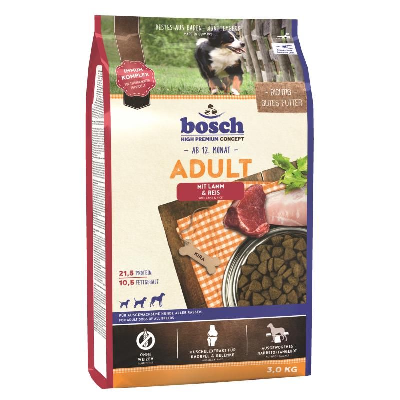 Bosch HPC Adult mit Lamm & Reis | 3 kg