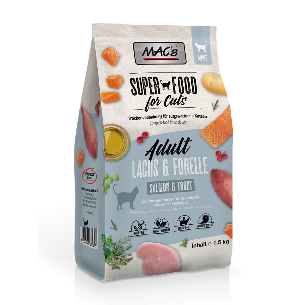 MAC's - Cat - Adult Lachs & Forelle | 1,5 kg