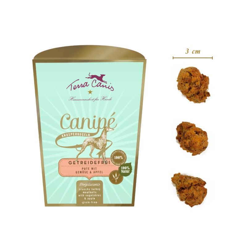 Terra Canis Canipé Getreidefrei Pute mit Gemüse & Apfel | 200 g