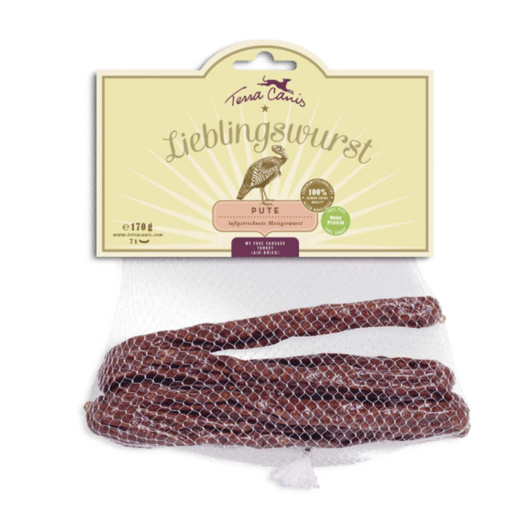 Terra Canis Lieblingswurst - Pute | 170 g