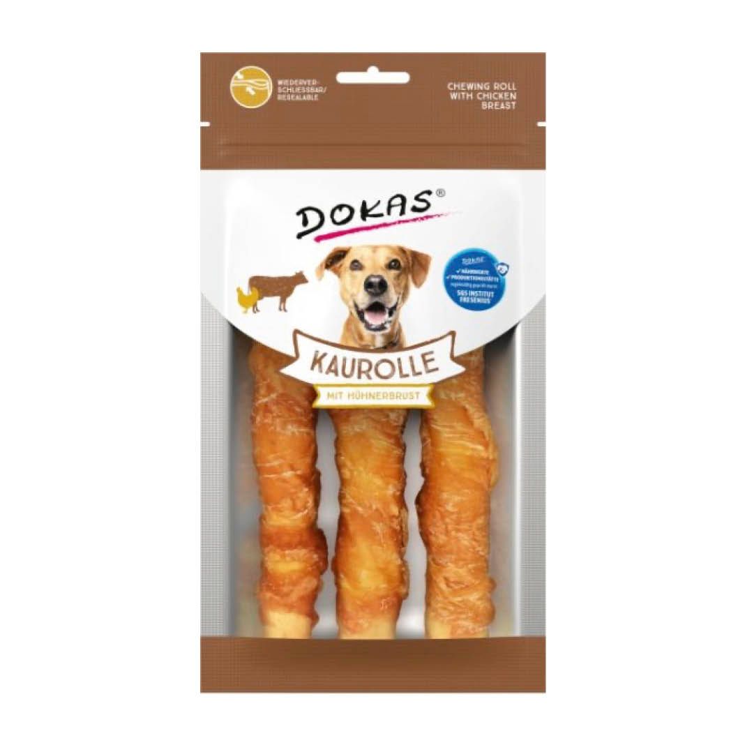 Dokas Kaurolle mit Hühnerbrust Medium | 6 x 150 g