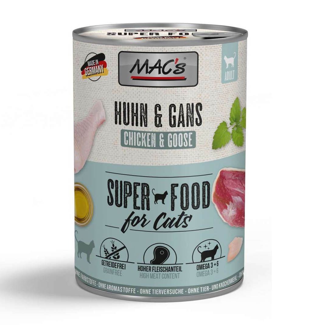 MAC's - Cat - Dosen - 400 g MAC's - Cat - Huhn & Gans | 6 x 400 g