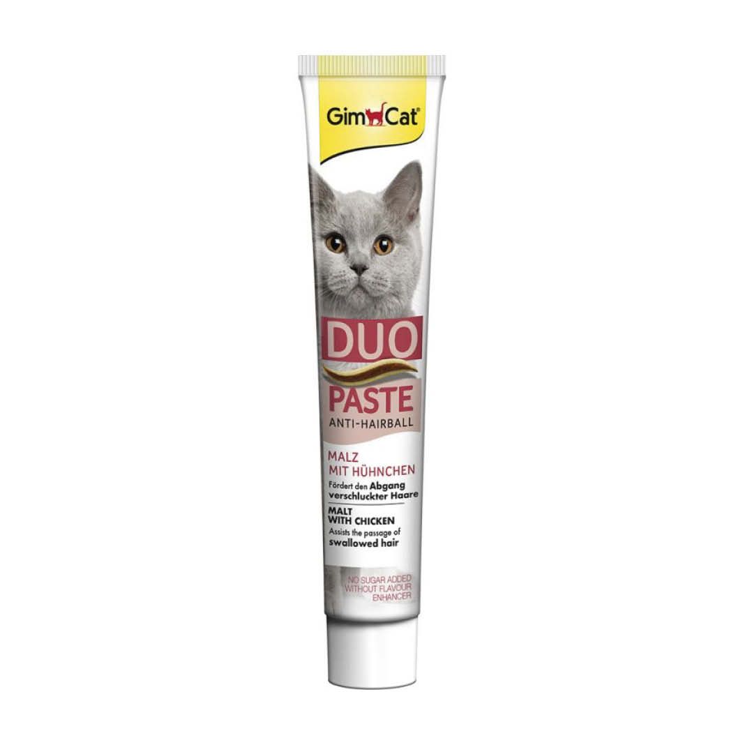 GimCat DUO Paste Anti-Hairball Malz+Huhn | 50 g