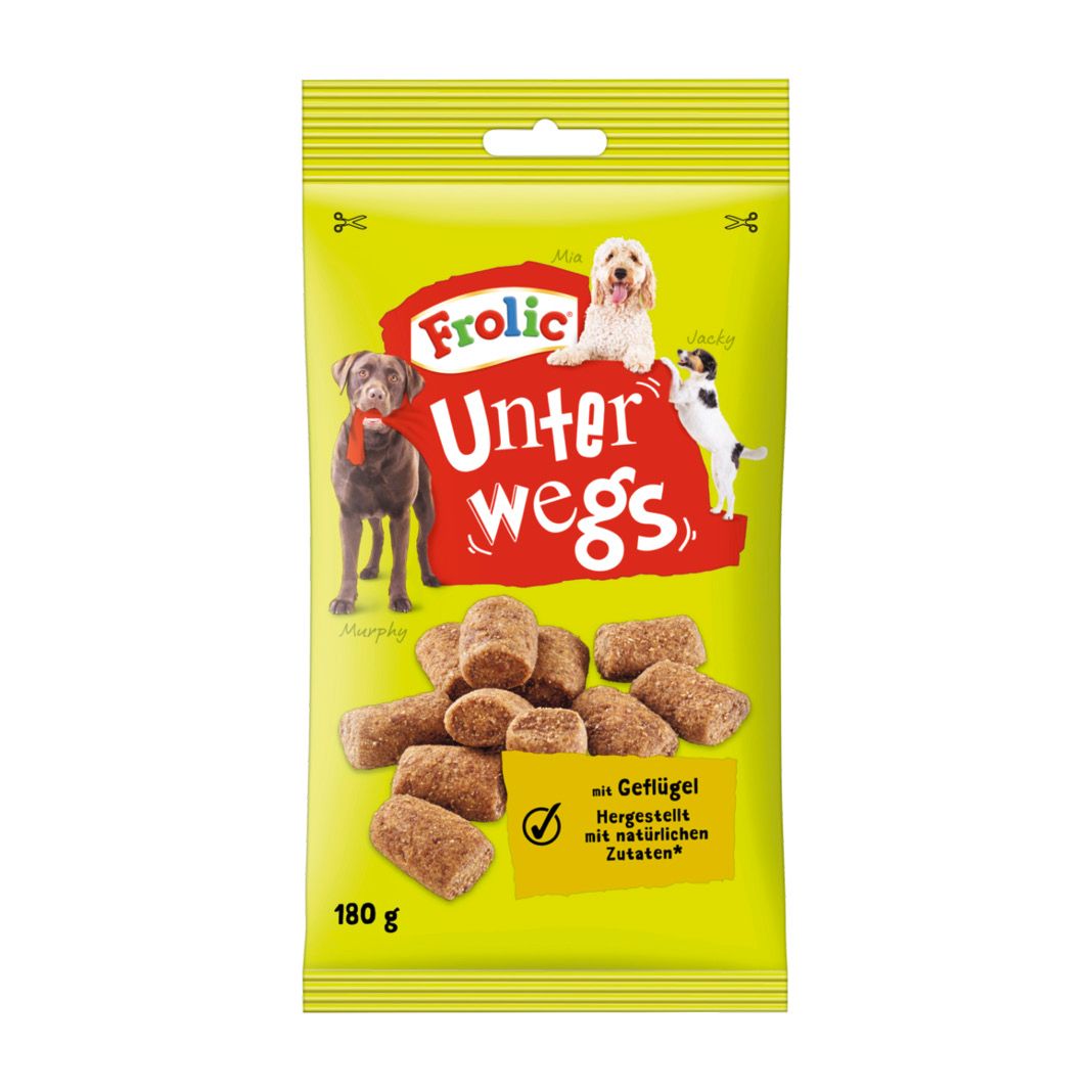 Frolic Unterwegs mit Geflügel, Gemüse & Getreide | 180 g