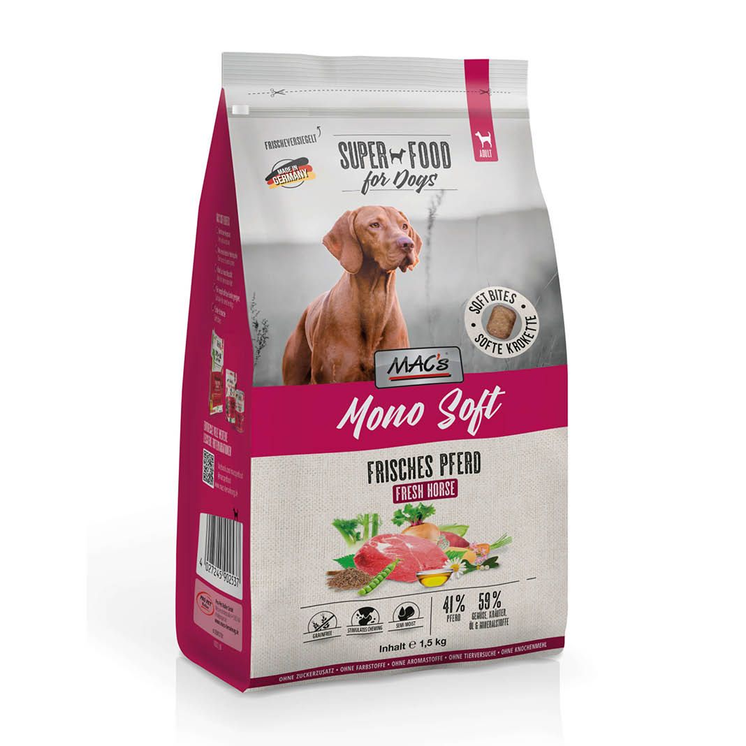 MAC's - Dog - Mono Soft - Frisches Pferd | 1,5 kg