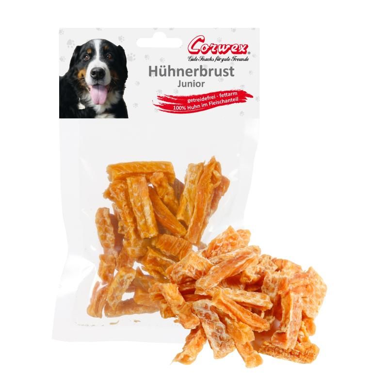 Corwex JUNIOR Hühnerbrust in kleinen Stückchen