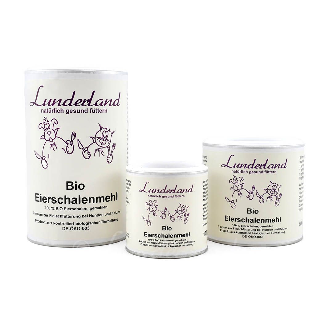 Lunderland Bio-Eierschalenmehl | 800 g