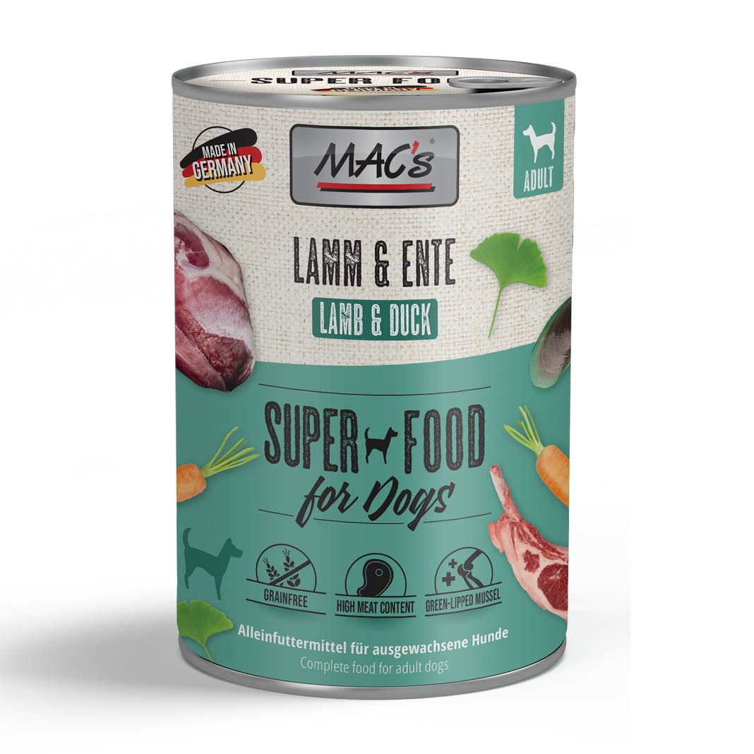 MAC's - Dog - Lamm & Ente | 12 x 400 g