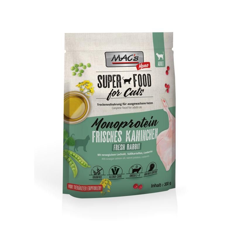 MAC's - Cat - Adult Mono Kaninchen | 300 g