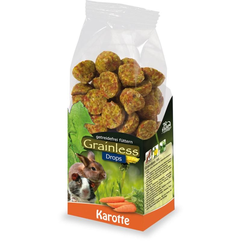 JR Farm Grainless Drops Karotte | 8 x 140 g