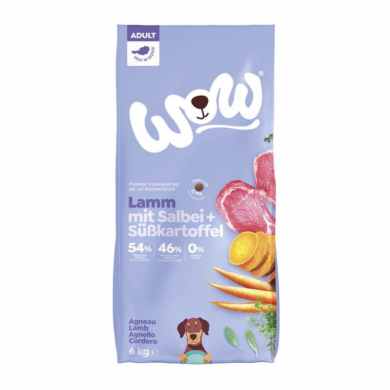 WOW ADULT Lamm mit Salbei und Süßkartoffel | 2 x 6 kg