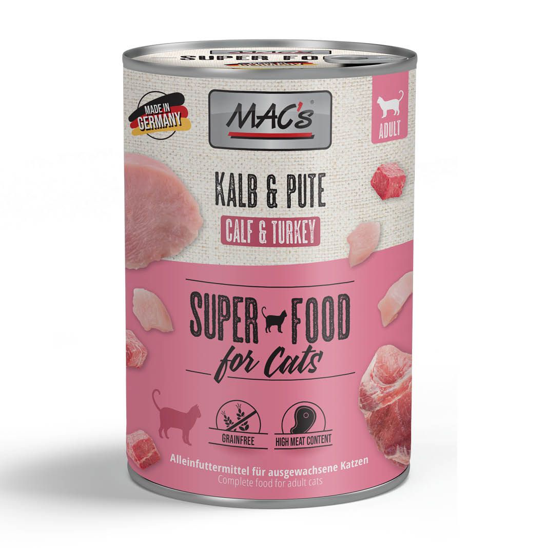 MAC's - Cat - Kalb & Pute | 6 x 400 g