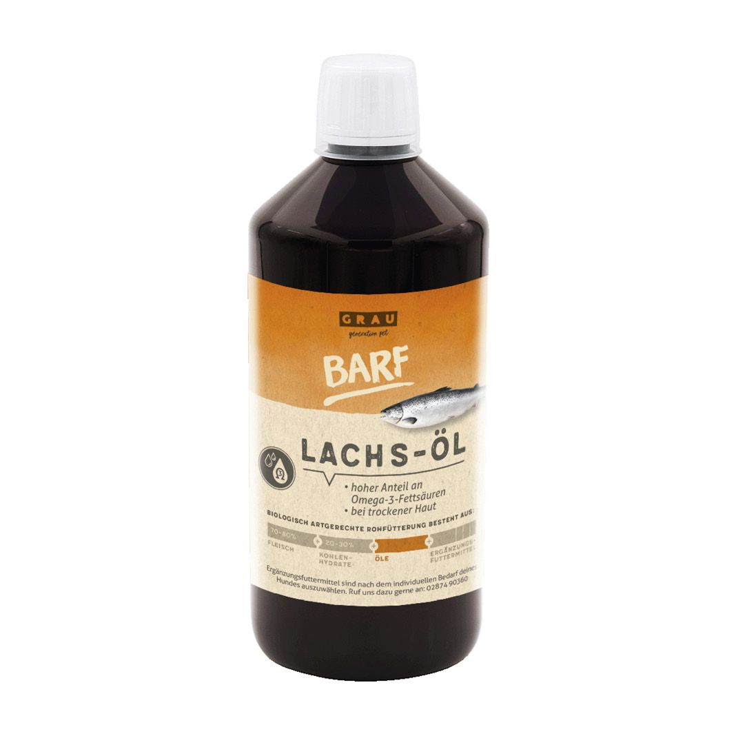 Grau Hund & Katze Lachsöl