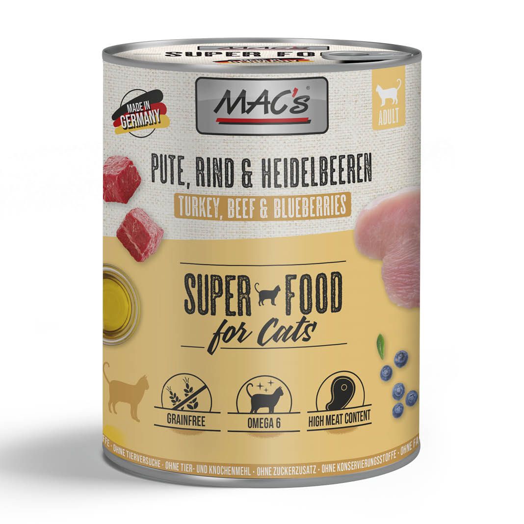 MAC's - Cat - Pute & Heidelbeeren | 6 x 800 g