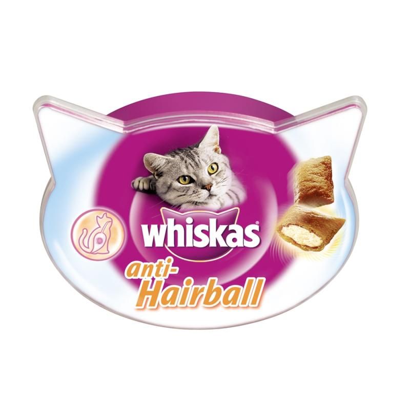 WHISKAS Knuspertaschen Anti Hairball 60 g