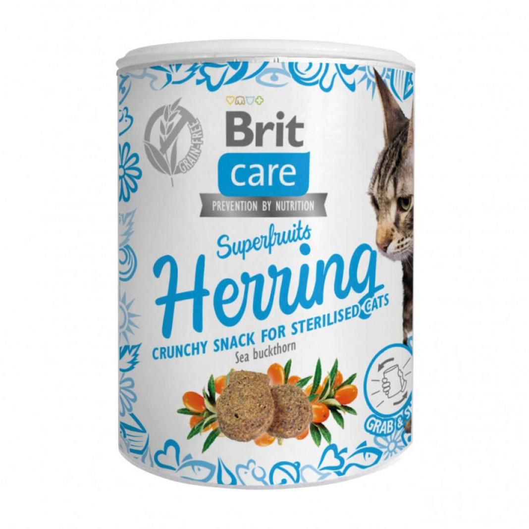 Brit Care Cat Superfruits - Hering | 6 x 100 g