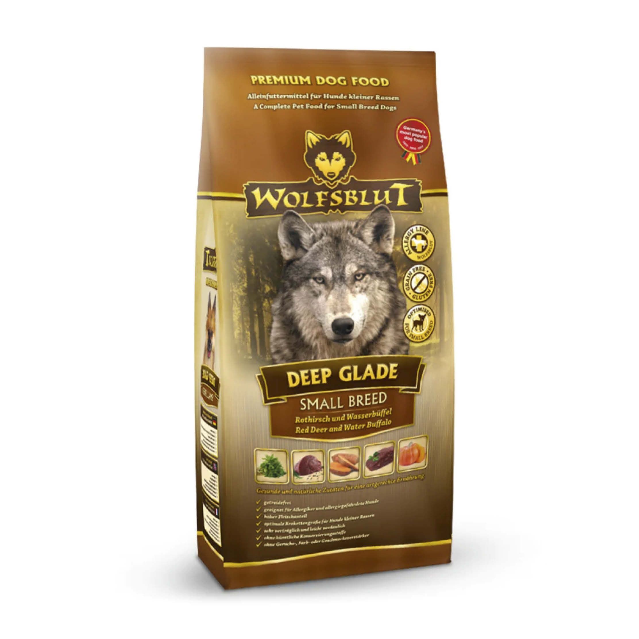 Wolfsblut Deep Glade Small Breed - Rothirsch & Wasserbüffel mit Süßkartoffel | 7,5 kg