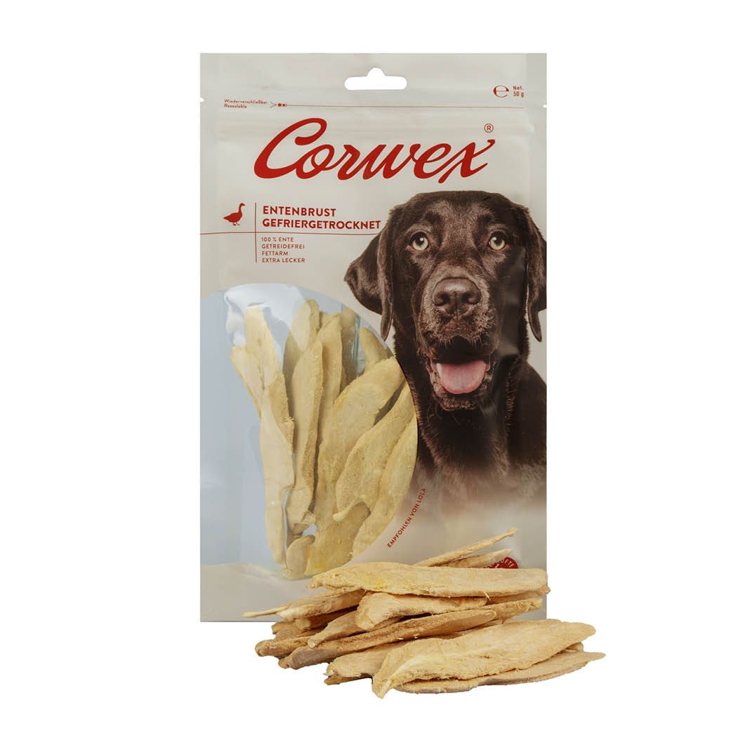 Corwex Entenbrust, Gefriergetrocknet | 50 g