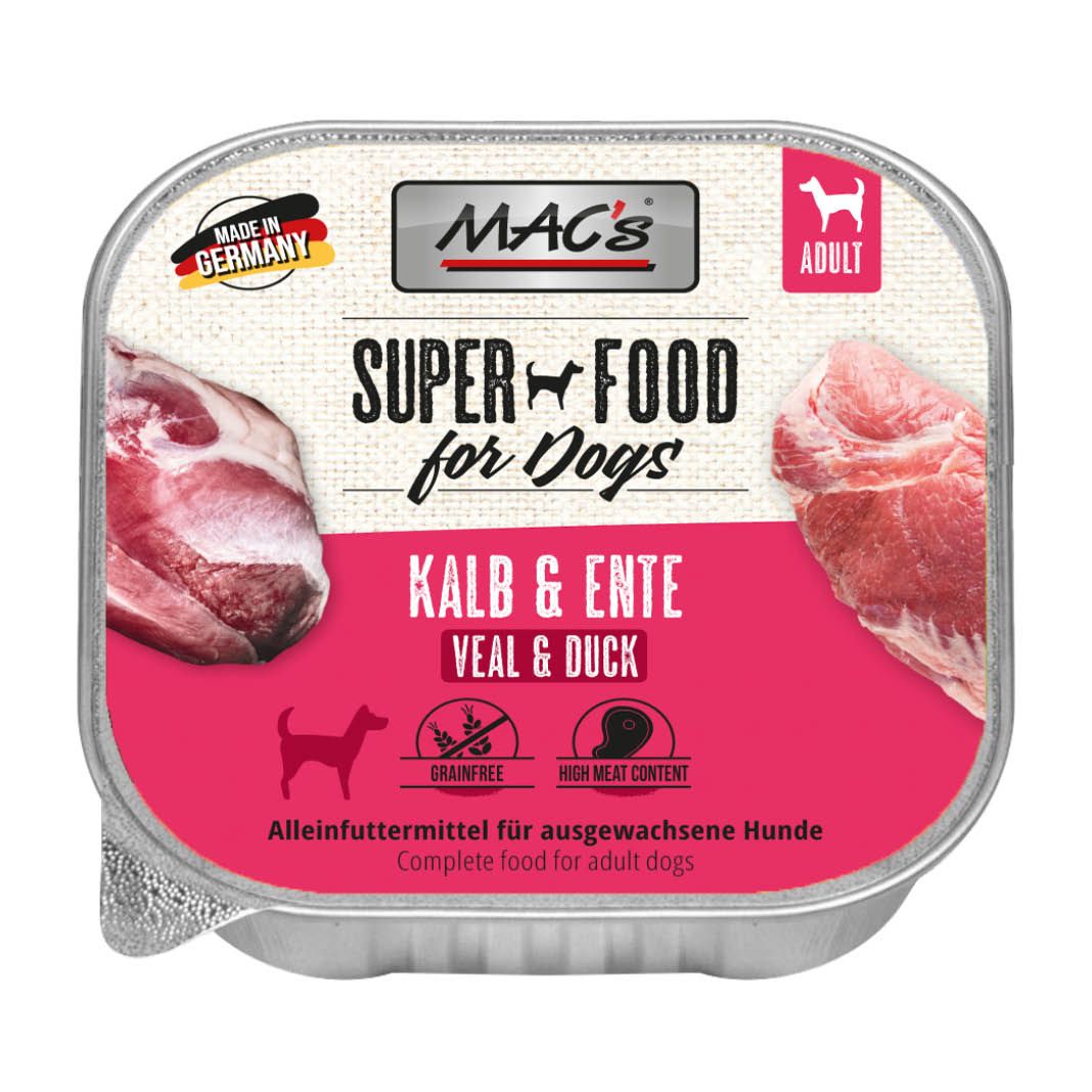 MAC's - Dog - Kalb & Ente | 10 x 150 g