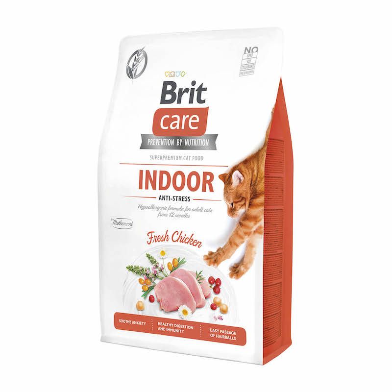 Brit Care - Cat - Getreidefrei - Hauskatzen - Anti-Stress | 2 kg